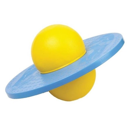 Champion Sports Champion Sports LBALL Balance Platform Ball; Yellow & Blue LBALL